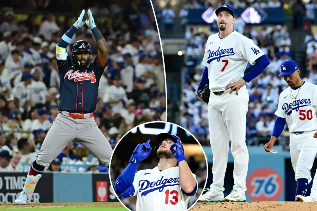 Dodgers’ carefully made plans fall apart in NLDS Game 2 defeat against Braves