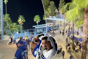 Dodgers fans leave as NLCS disappointment hits a new low