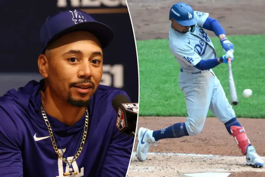 Dodgers require Mookie Betts to drive the offense with Shohei Ohtani having difficulties in the NLCS.