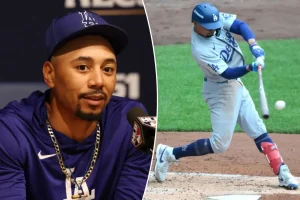 Dodgers require Mookie Betts to drive the offense with Shohei Ohtani having difficulties in the NLCS.