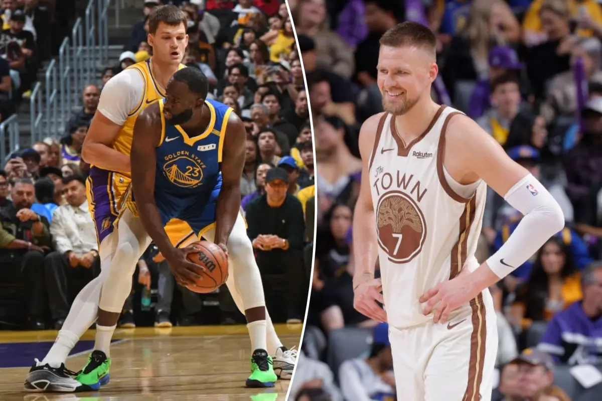 Draymond Green shares his thoughts on the Kristaps Porzingis trade amidst health worries