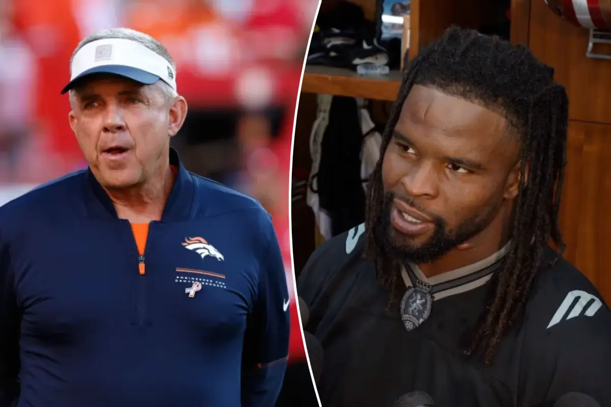 Dre Greenlaw takes a jab at Sean Payton following sideline argument during Broncos-49ers game