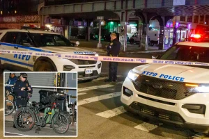 E-bike rider in critical condition after being struck by a hit-and-run driver on a busy street in New York City, according to police.