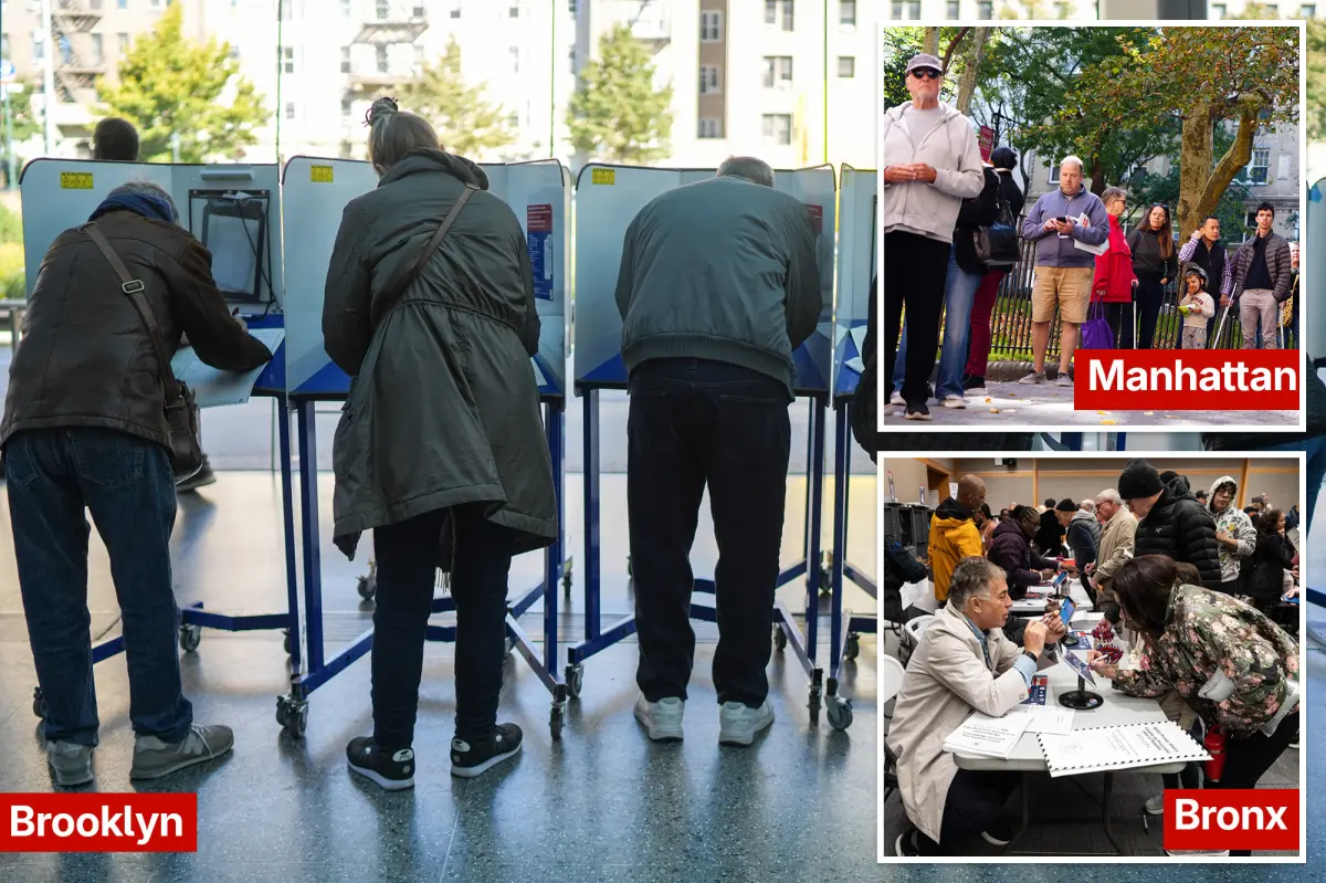 Early voting in NYC increases by 70% compared to the previous gubernatorial election
