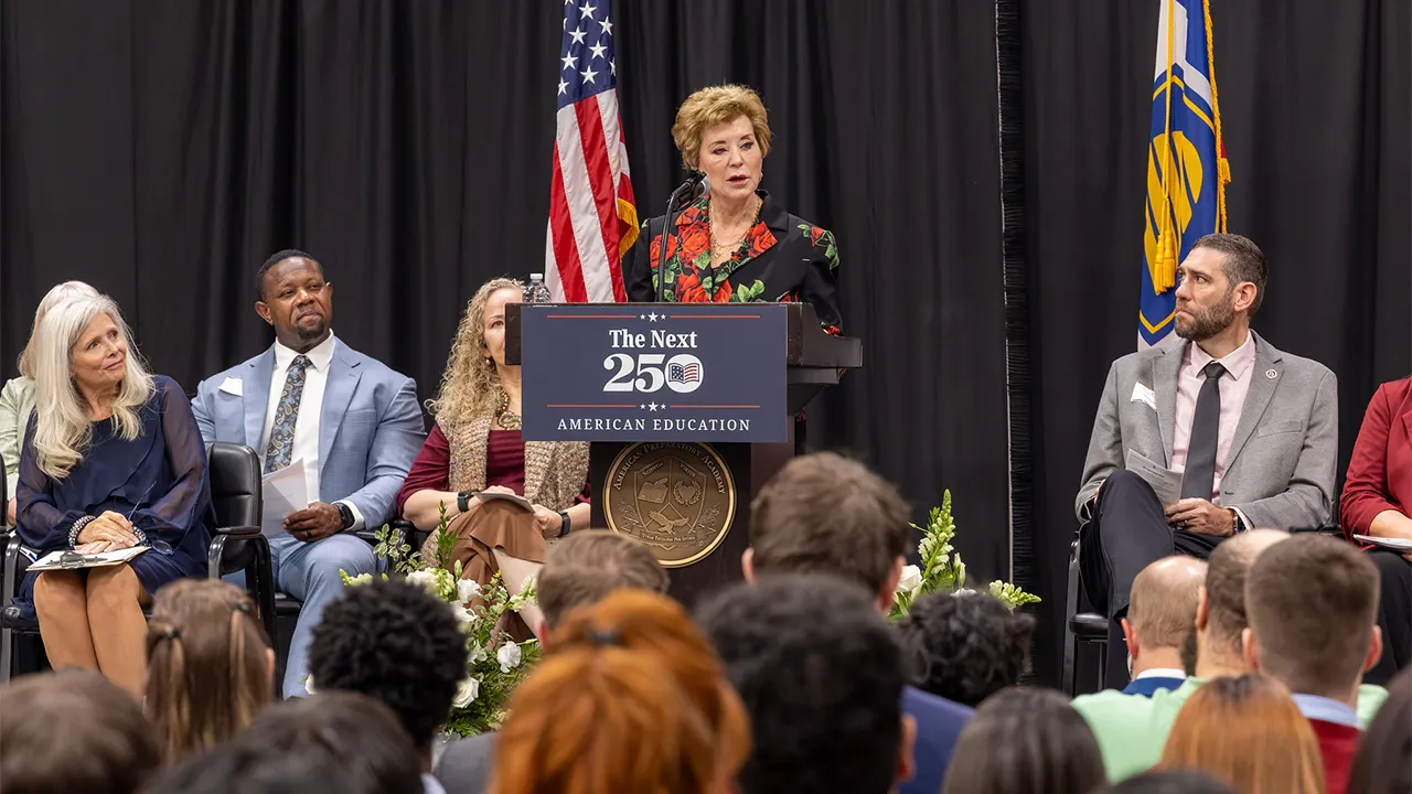 Education Secretary McMahon urges a new approach as literacy scores decline.