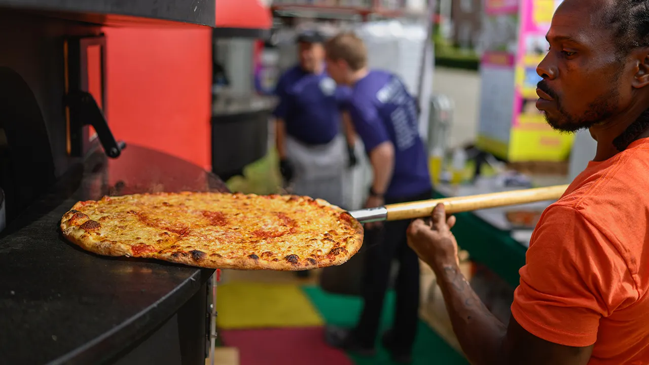 Elm City Party Bike offers a pizza tour in New Haven featuring a hotel pizza suite.