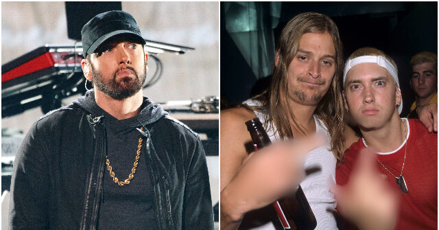 Eminem supporters consider a boycott after Kid Rock announces partnership on a Christian album.