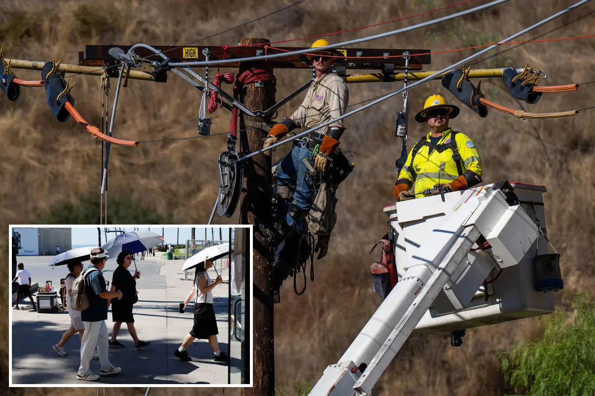 Energy companies warn Californians as extreme heatwave arrives