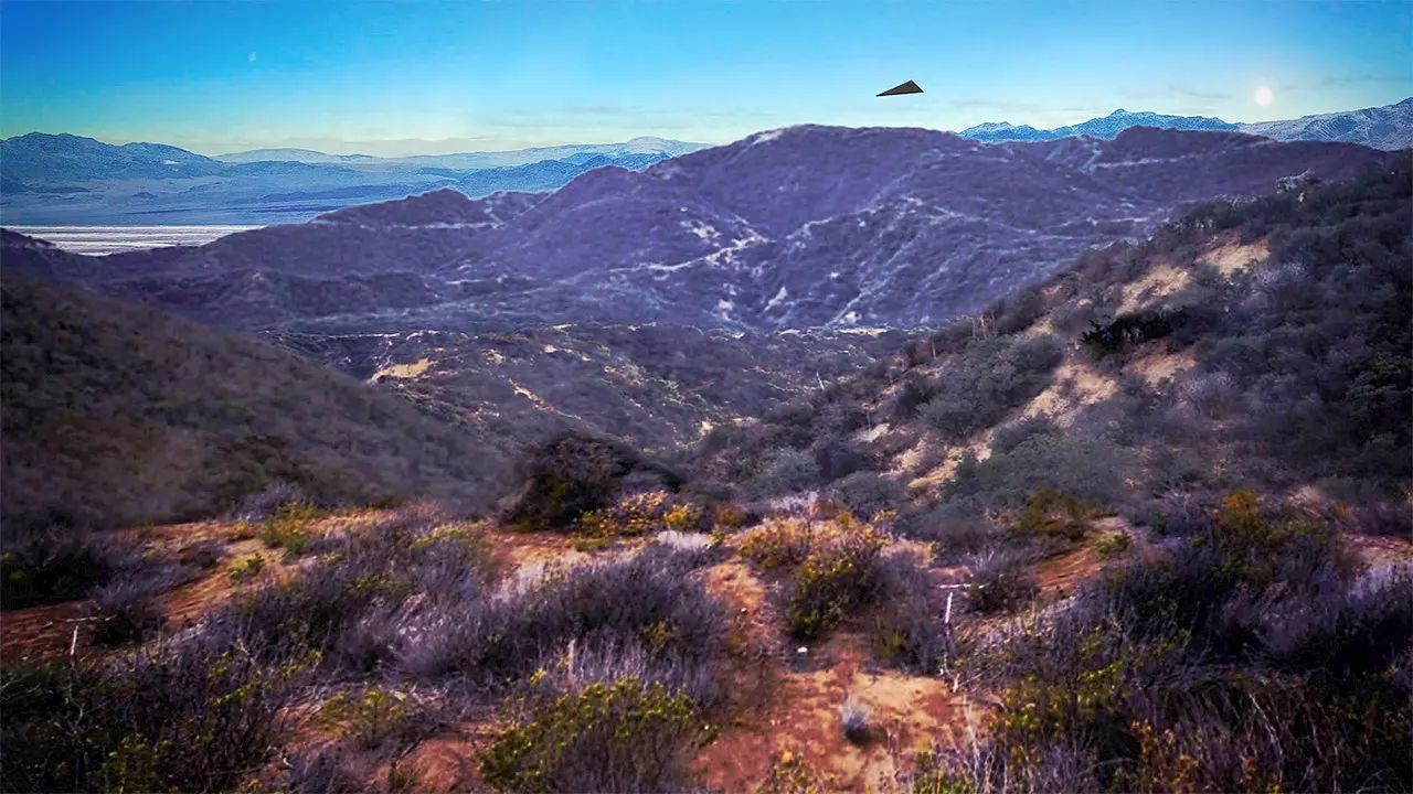FBI agents observe a quiet black triangular unidentified aerial phenomenon, newly released documents show