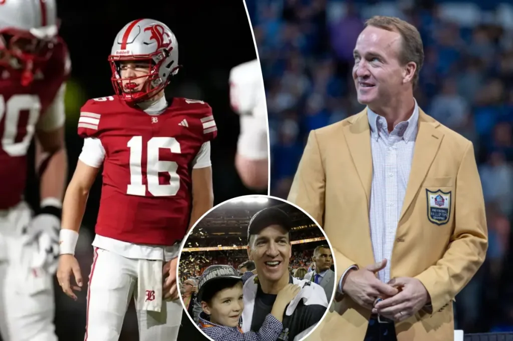 Fifteen-year-old Marshall Manning has several college opportunities available.