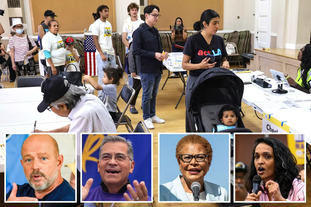 Final stretch of California elections: Steve Hilton promotes tax reductions while Bass and Raman clash over utility expenses