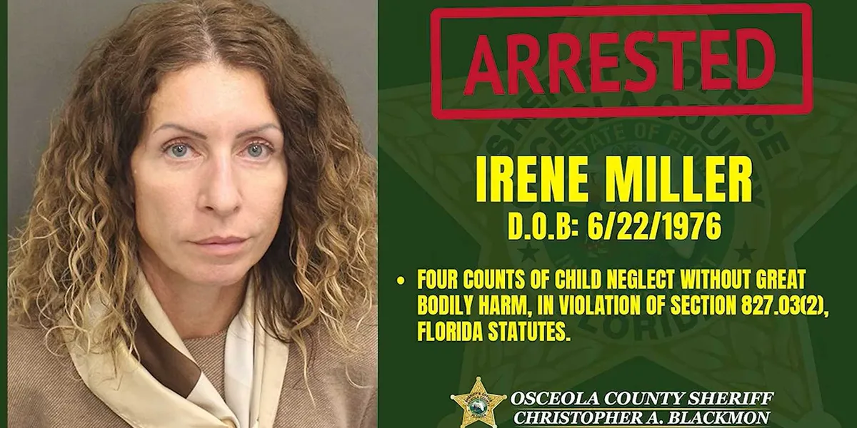 Florida mother leaves four children unsupervised for almost a week while she visits Las Vegas; police await her at the airport.