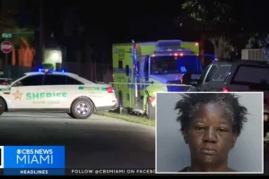 Florida woman ignites man in fire, inflicting burns on over 80% of his body after argument, according to police.