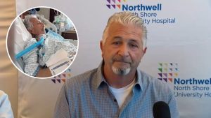 Flu survivor recounts near-death experience as doctors recommend getting vaccinated before the early flu season.
