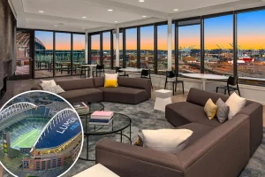 Football fans might find homes near the stadium for only $339K, avoiding traffic for good.