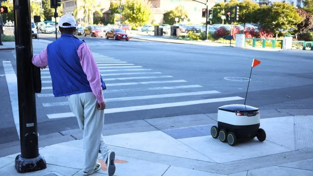 Former professor taken into custody in Philadelphia for opposing delivery robot