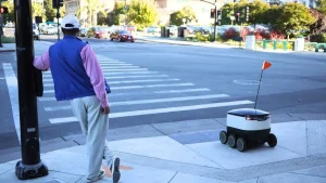 Former professor taken into custody in Philadelphia for opposing delivery robot