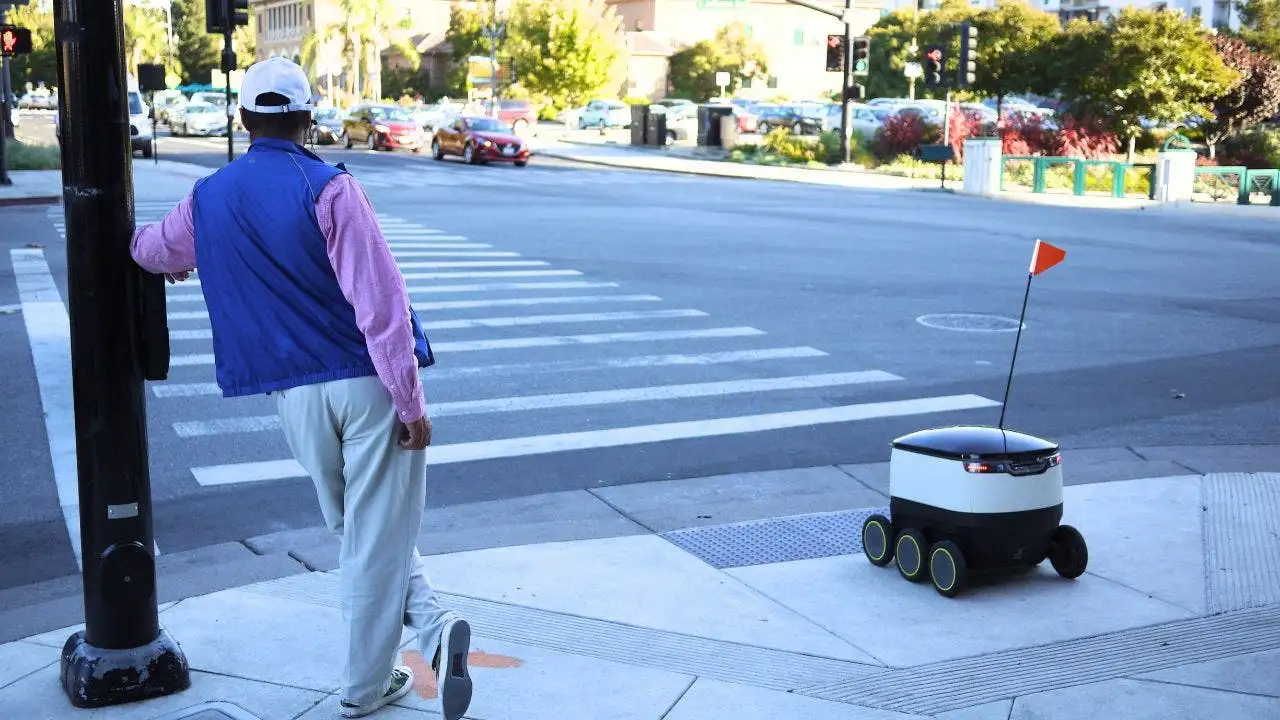 Former professor taken into custody in Philadelphia for opposing delivery robot