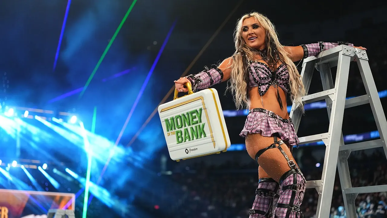Four thrilling highlights from the women's Money in the Bank ladder match as Tiffany Stratton grabs the briefcase.