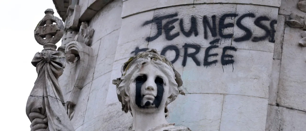 France Is in Turmoil. At the Same Time, America Is on Edge.