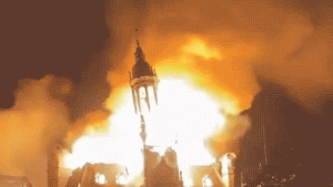 France riots described as 'largely calm' while cars burn in Paris