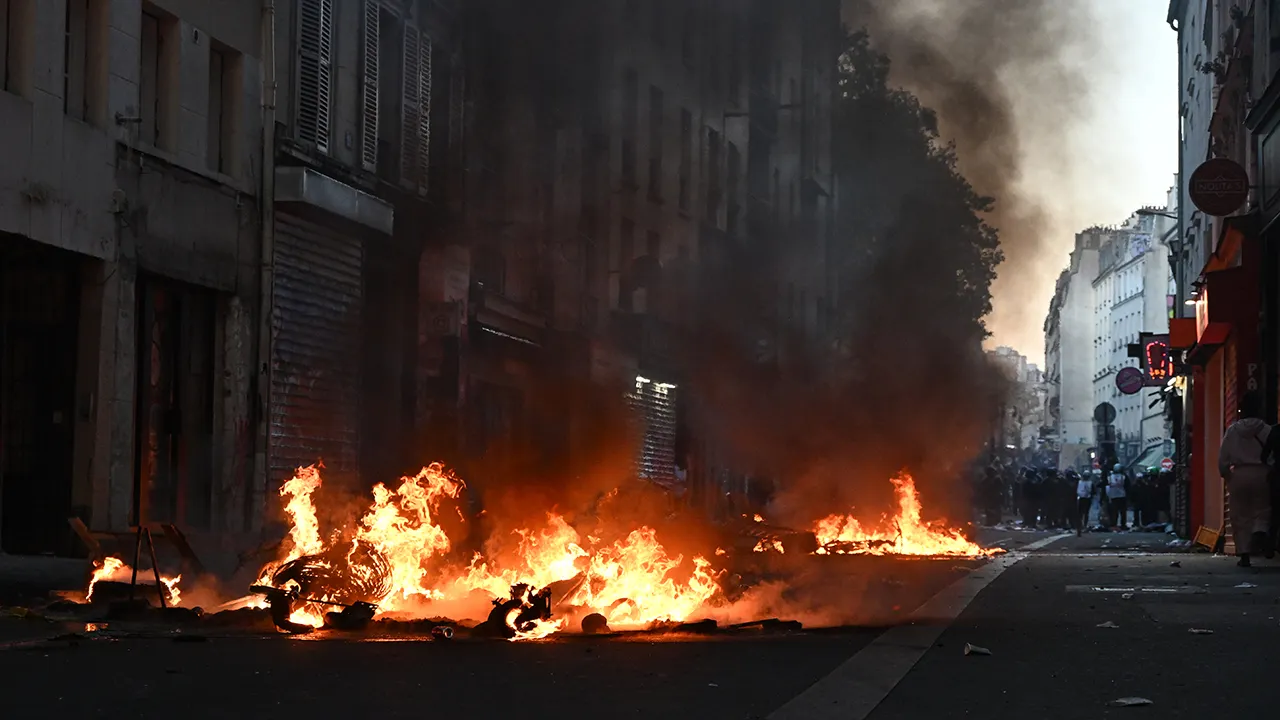 France sends in military for large-scale police action during riots