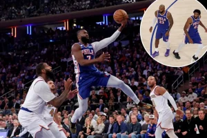 Fresh-faced 76ers feel good about playing the role of spoiler against the Knicks