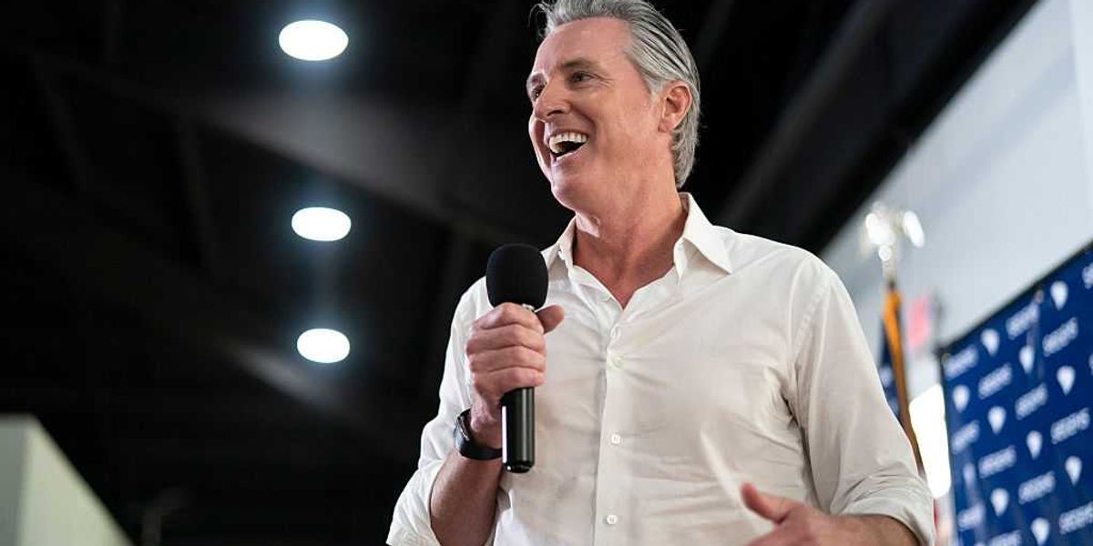 Gavin Newsom referenced Nietzsche. I remembered ‘Blazing Saddles.’