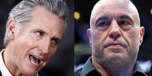 Gavin Newsom unleashes an angry outburst directed at Joe Rogan: 'Great job, tough guy!'