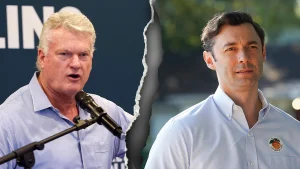 Georgia Senate debate becomes contentious as candidates argue about neo-Nazis and Epstein