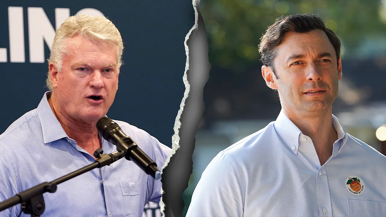 Georgia Senate debate becomes contentious as candidates argue about neo-Nazis and Epstein
