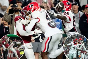 Georgia set to take the top spot after defeating Alabama