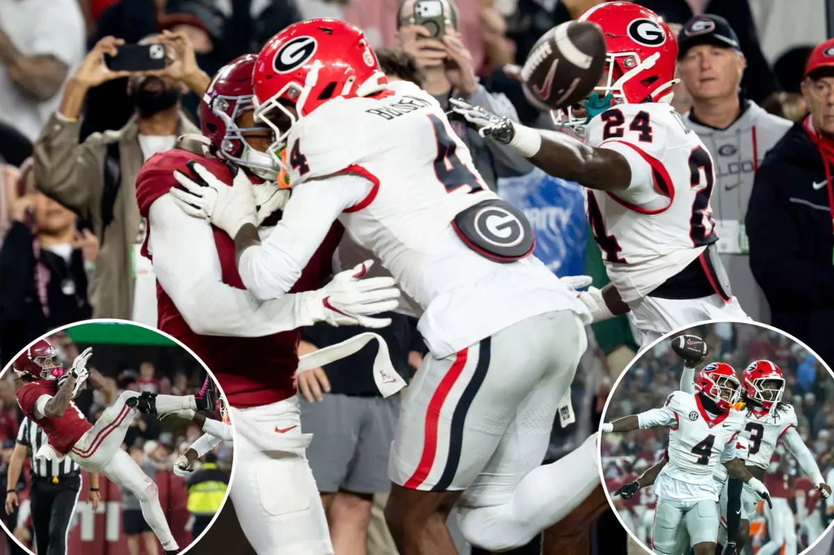 Georgia set to take the top spot after defeating Alabama