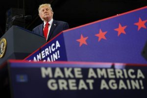 "Get in the car. We're heading to Oklahoma": Trump's motorcade rushes to Oklahoma after bad weather cancels flights before campaign rally