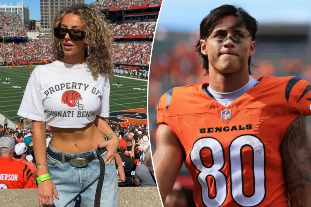 Gia Duddy has a tense confrontation with a fan following remarks about the Bengals.