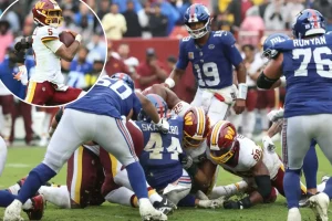 Giants end up with a tie against Commanders following Cam Skattebo's fumble