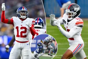 Giants rookie faces tough challenge defending Matthew Stafford