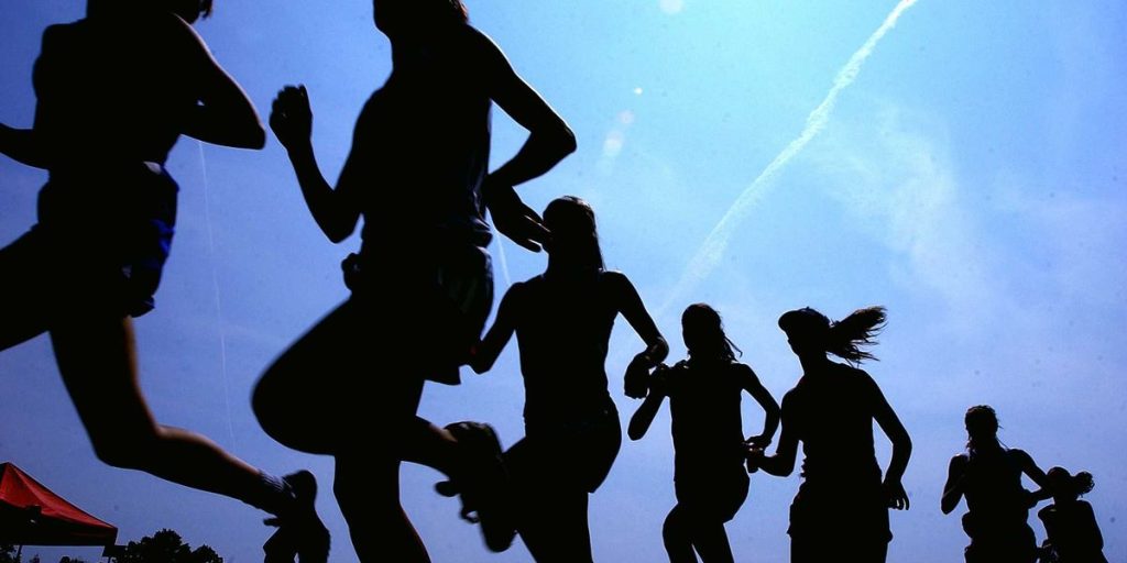 Girls on cross-country team leave in protest against a biological male wishing to join their team.