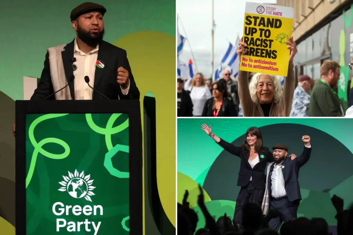 Green Party in the UK states that 'Zionism is racism' and supports eliminating Israel.
