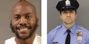 Grinning suspect charged with murdering Philadelphia officer in surprise attack; officer left behind a wife and two young kids