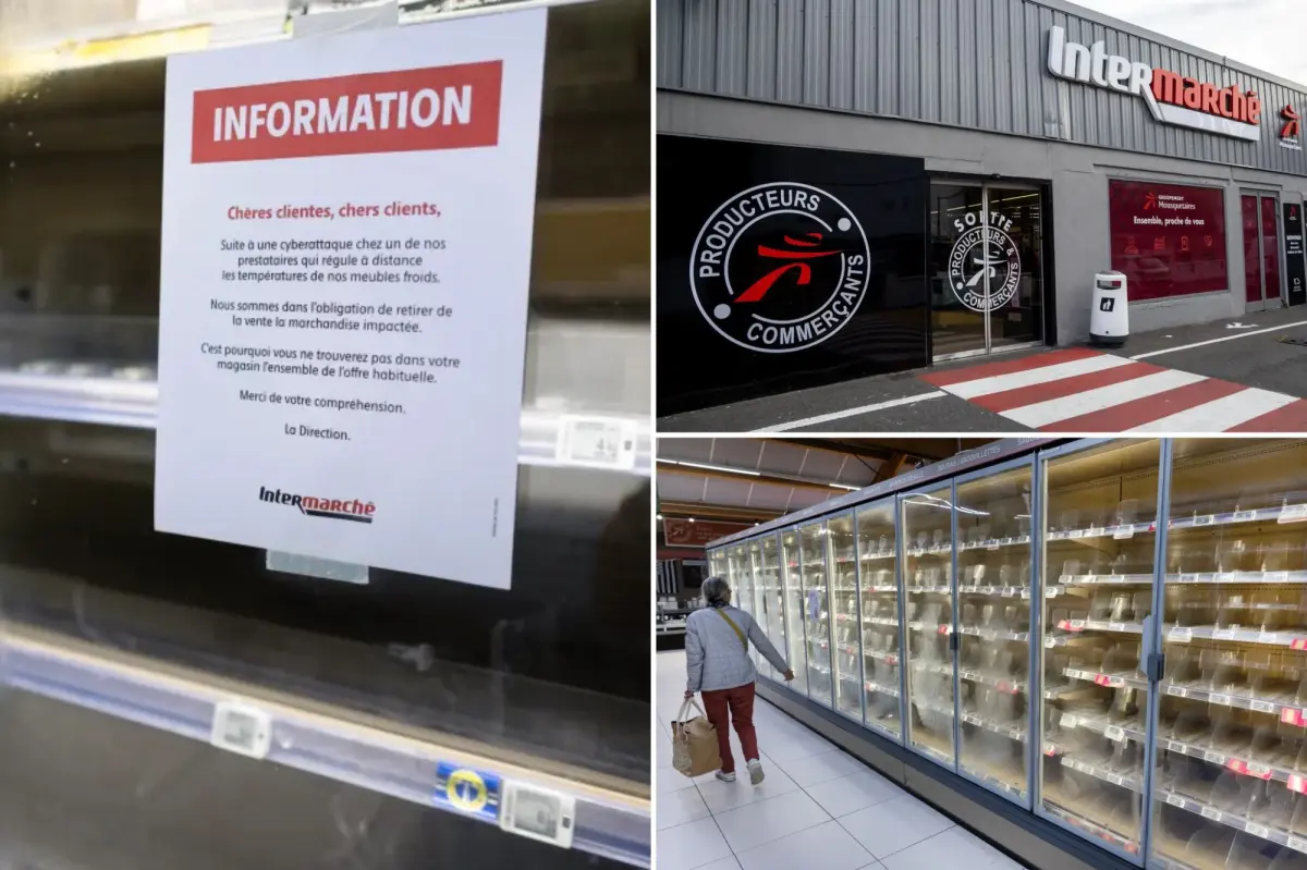 Hackers raise temperatures in French supermarket refrigerators, causing fires and ruining food