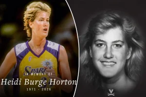 Heidi Burge Horton, former WNBA player who influenced a Disney film, has passed away at 54.