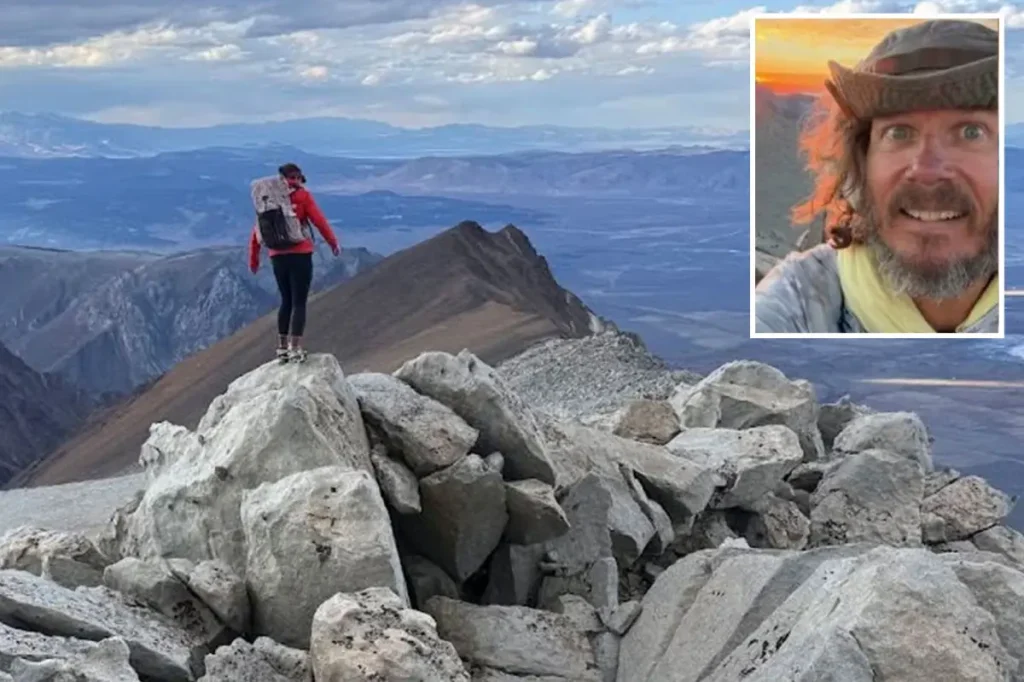 Hiker sent final message before falling 13,000 feet off California's Mount Morgan