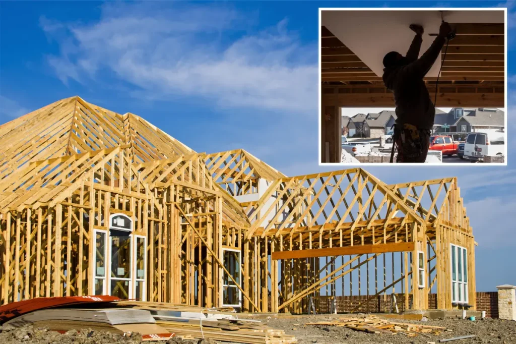 Home builders in the US are feeling down, yet the luxury housing market shines brightly.