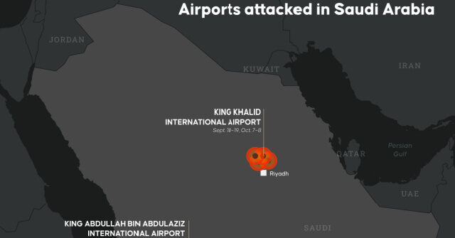 Houthis Murder 12 and Wound Over 300 at Riyadh Airport While Trump Considers Military Action