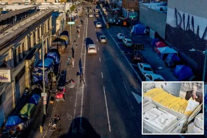 Hundreds of ballots discovered at a homeless center in Skid Row ahead of the LA election