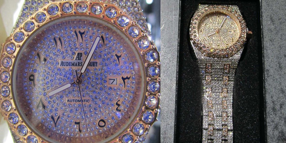 Hundreds of counterfeit high-end watches from Hong Kong confiscated en route to Texas, according to CBP.