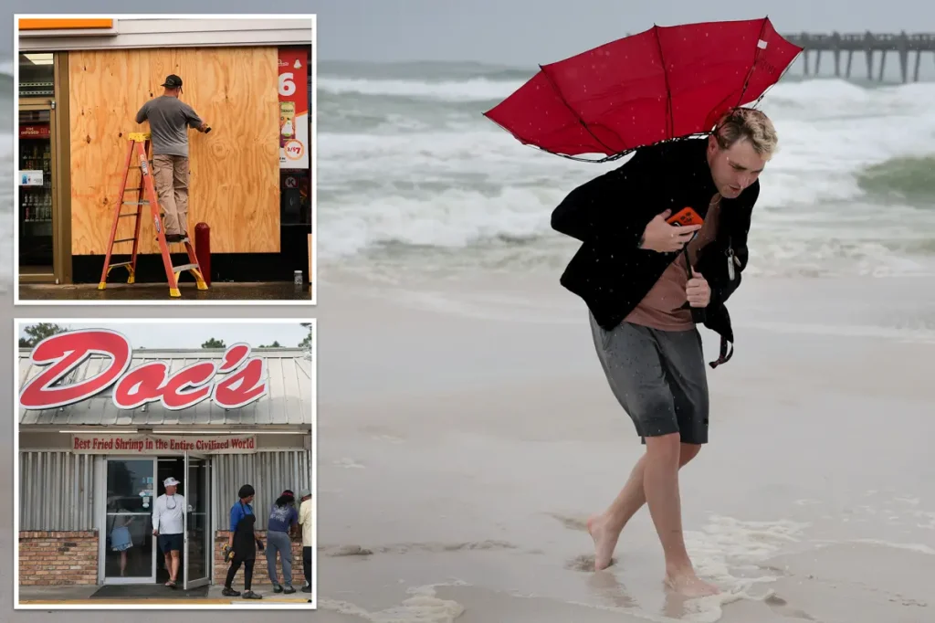 Hurricane Isaias, classified as Category 3, approaches the Gulf Coast