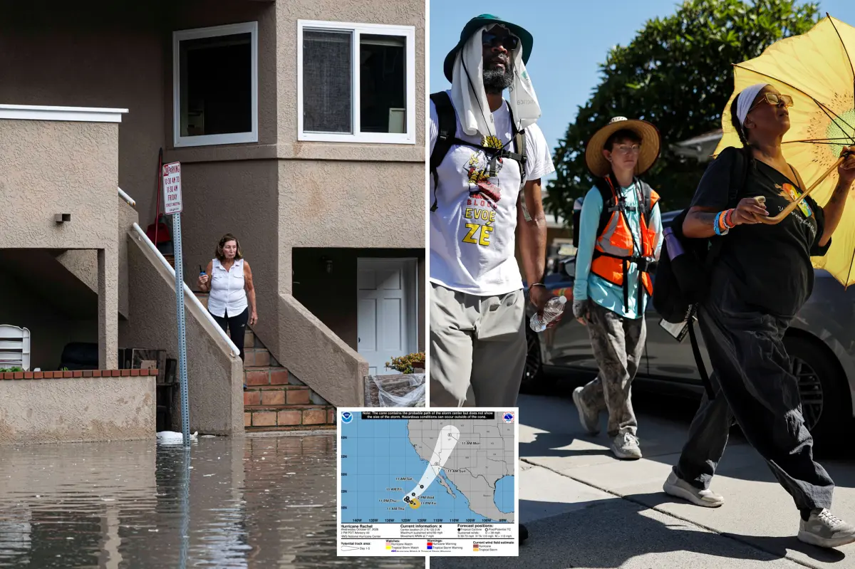 Hurricane Rachel expected to bring tropical rain to Southern California