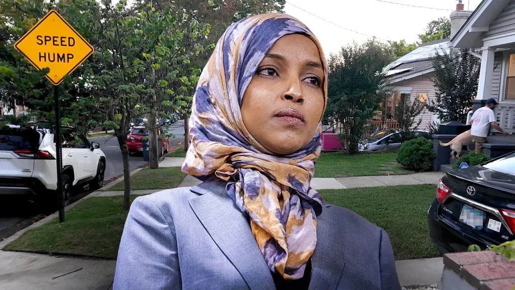 Ilhan Omar labels Trump a 'creep' following his call for her resignation over 'fake name' claims.